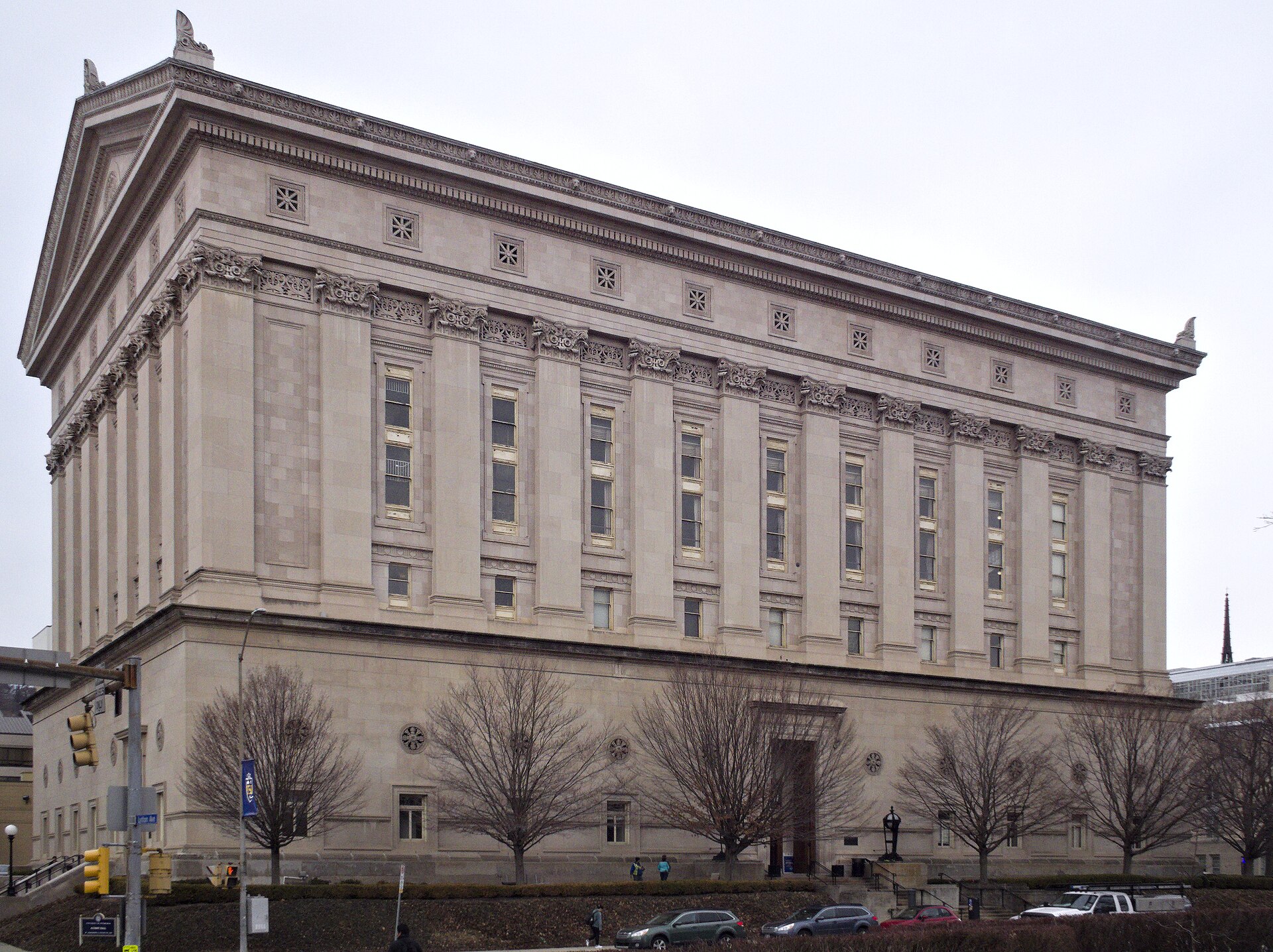 The former Masonic Temple in Oakland, Pittsburgh